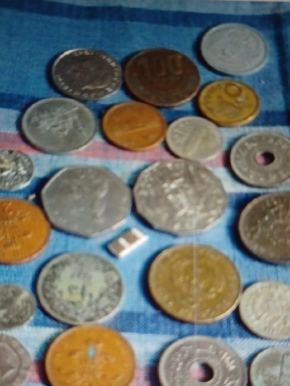 Mixed Vintage World Coins Lot - Assorted Metal Tones